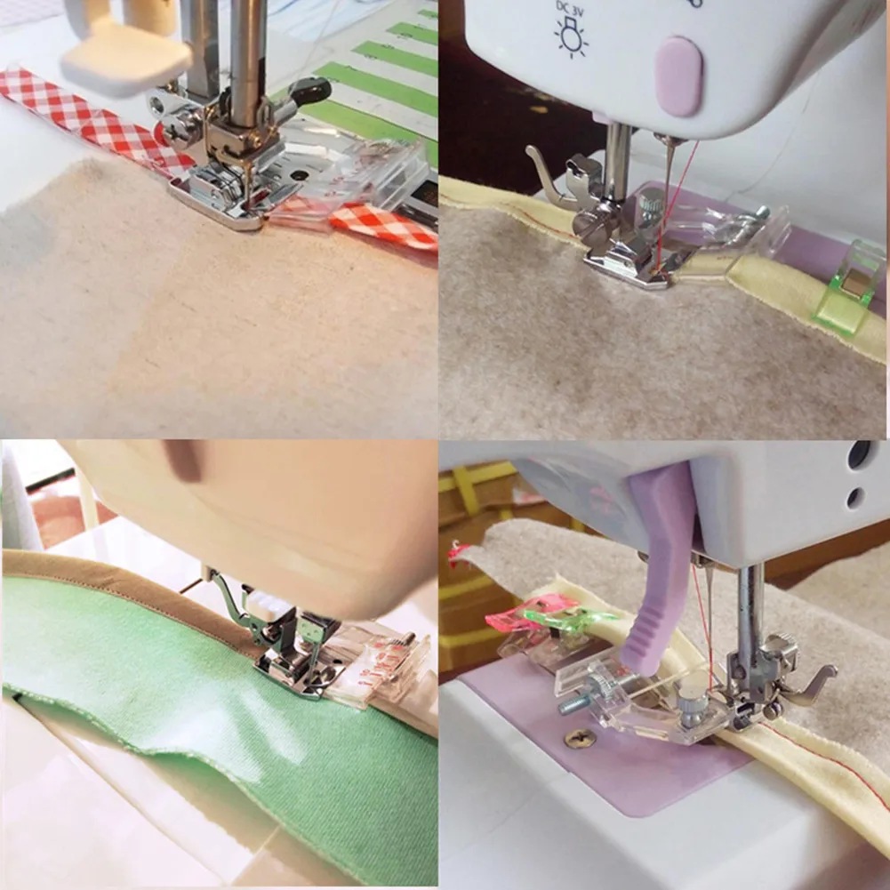 Adjustable Guide Presser Foot Sewing Machine Accessories Hemming Presser Foot Household Multifunctional Electric Sewing Tools