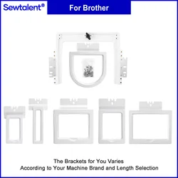 Brother PR1X PR620 PR650 PR655 PR670E PR680W PR1000E PR1050X PR1055X PR1060W with 6in1 Mighty Hoop magnetic fast Frame Kit