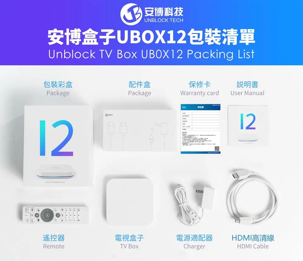 2025 Desbloquear Tecnología UBOX12 PRO MAX TVBOX UBOX 12
