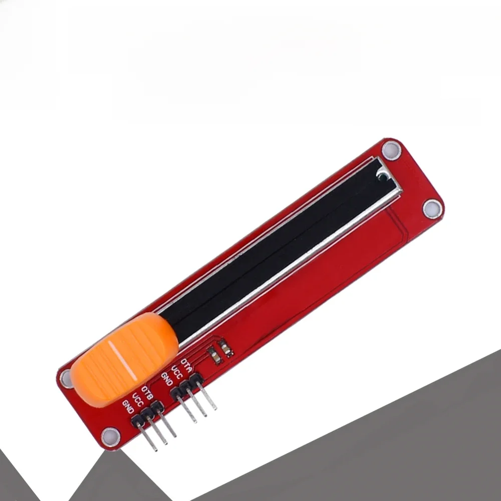 WAVGAT potencjometr suwakowy 10K moduł liniowy podwójne wyjście do elektronicznego bloku Arduino AVR — zdjęcie 2