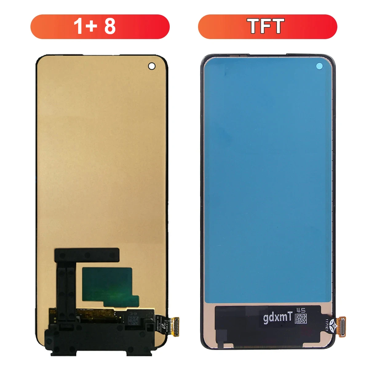 Super Amoled For OnePlus 8 LCD Display Touch Screen Digitizer Assembly with Frame For Oneplus 8 Pro Display 1+8 1+8 pro display