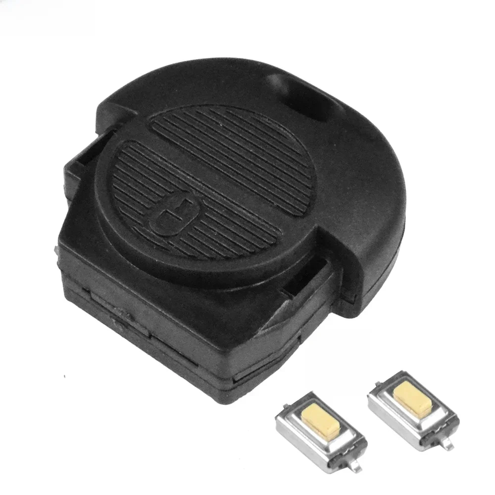 Coque de protection pour clé de voiture à 2 boutons, étui pour Nissan Micra Almera Primera x-trail Navara Patrol Maxima Vanette Micro interrupteur
