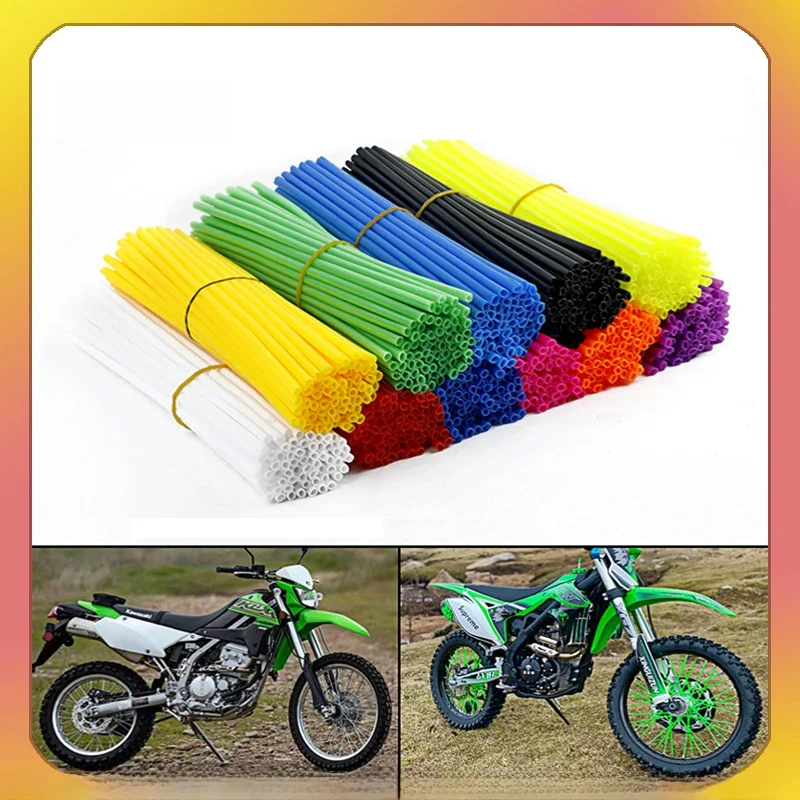 AliExpress 36Pcs/Pack Universal Motorcycle  Bike Wheel Rim Spoke Skins Covers Wrap Tubes Decor Protector Kit