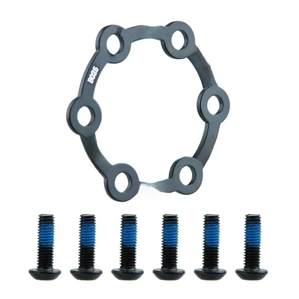 AliExpress TOOPRE Electric Scooter Brake Disc Bicycle Disc 6-hole Hub Heightening Pad With Screws Mountain Bike Plastic Disc Brake Spacer
