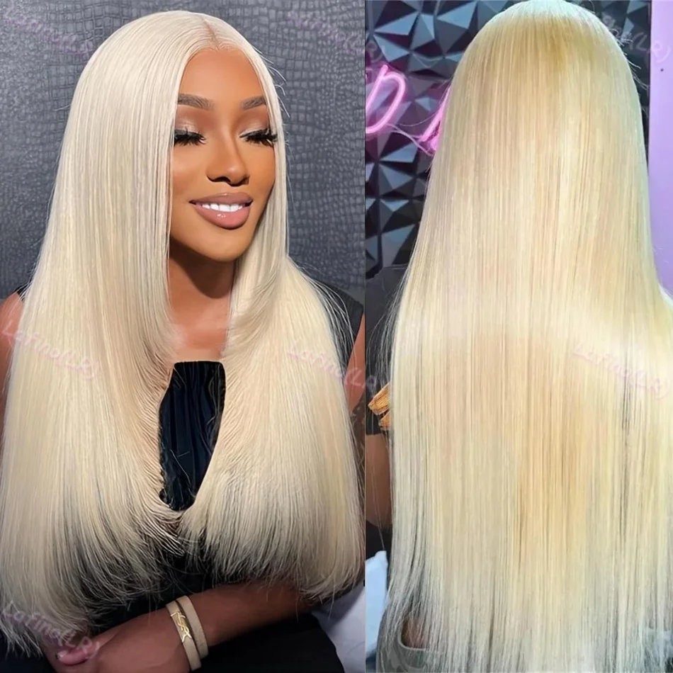 Blonde 613 Hd Lace Frontal Wig 13X6 13X4 Lace Frontal Human Hair Wig Bone Straight Human Hair Wigs For Black Women Brazilian Wig