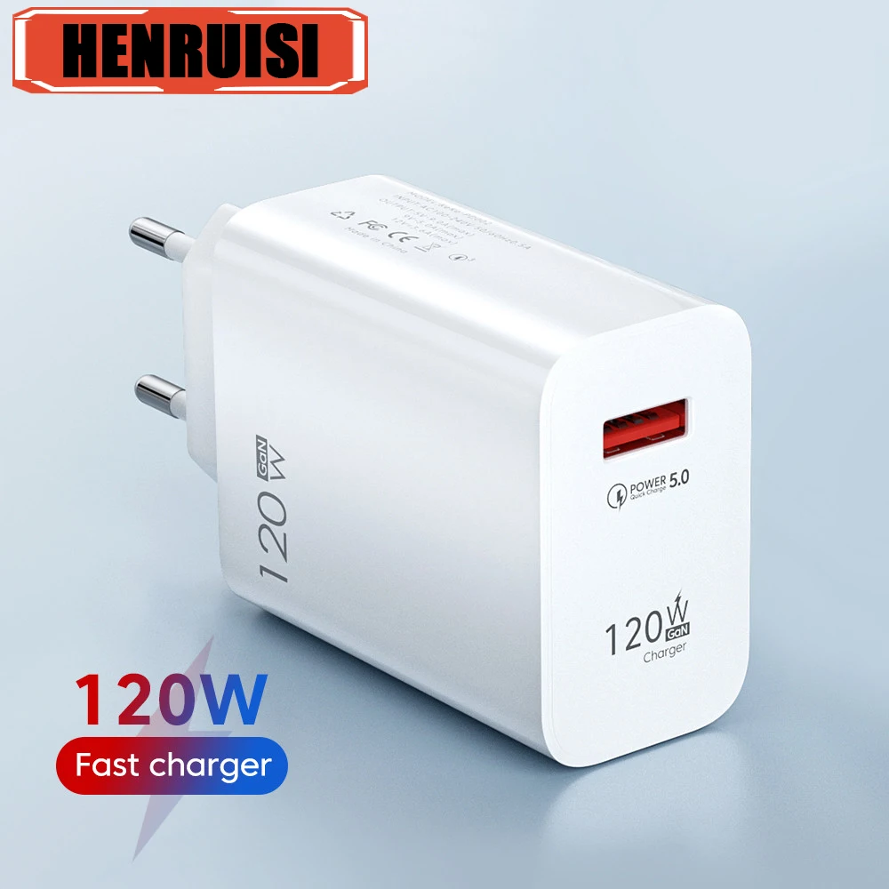 120w carregador usb carga rápida qc 3.0 para iphone 14 13 pro xiaomi samsung huawei parede do telefone móvel adaptador de carregamento rápido