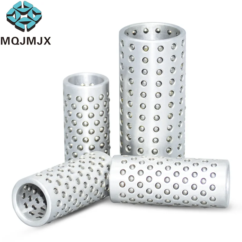 1piece Ball cage ball guide sleeve, ball bushing, encryption ball sleeve, ball sleeve.  aluminium sleeve dia 20 22 25 28 32 38