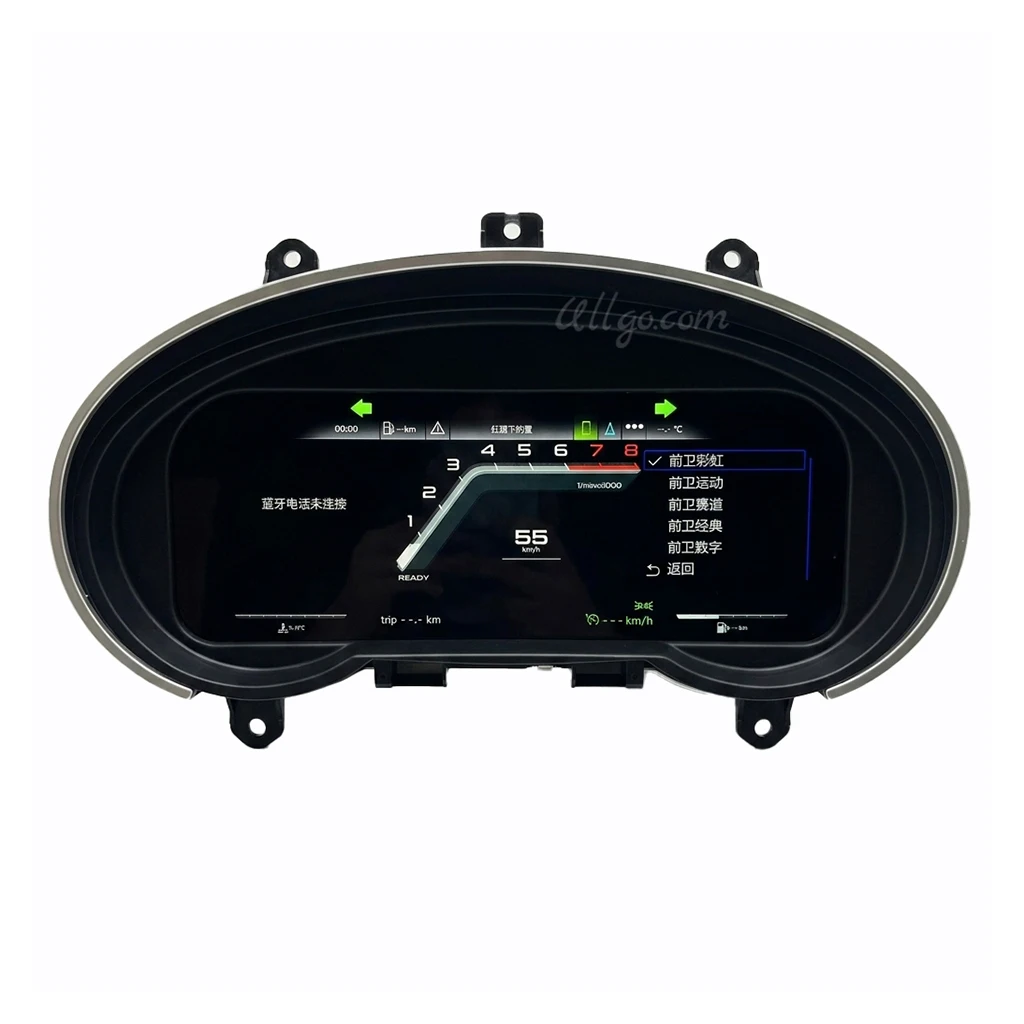 LCD Instrument Cluster for Audi TT MK2 (8J) 2006-2014 Virtual Cockpit Digital Speedometer Support CarPlay