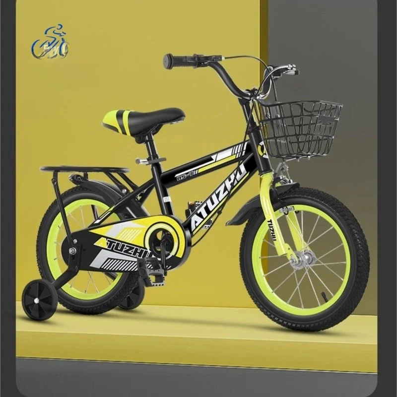 AliExpress OLOME Chase Kids Bikes 9-12 Years Old Boys Girls 18" 20 "kids Bikes Can Be Lifted And Adjusted Kids Bikes with auxiliary wheels Hot