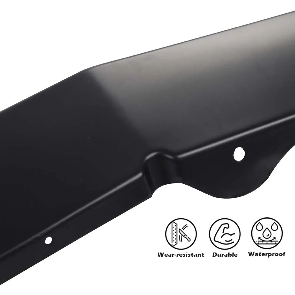 المصد الأمامي المفسد غطاء الشفاه صالح ل 67 68 كامارو فايربيرد الهواء السد الذقن يربك Rs Ss Z28 الأسود الفاصل حامي شفرة عدة #5