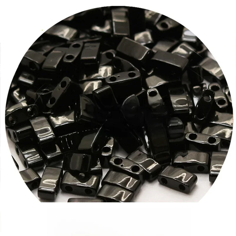 Importowane z Japonii Miyuki Half Tila HTL 19 Color Solid Series Diplopore Manual String Beads — zdjęcie 2