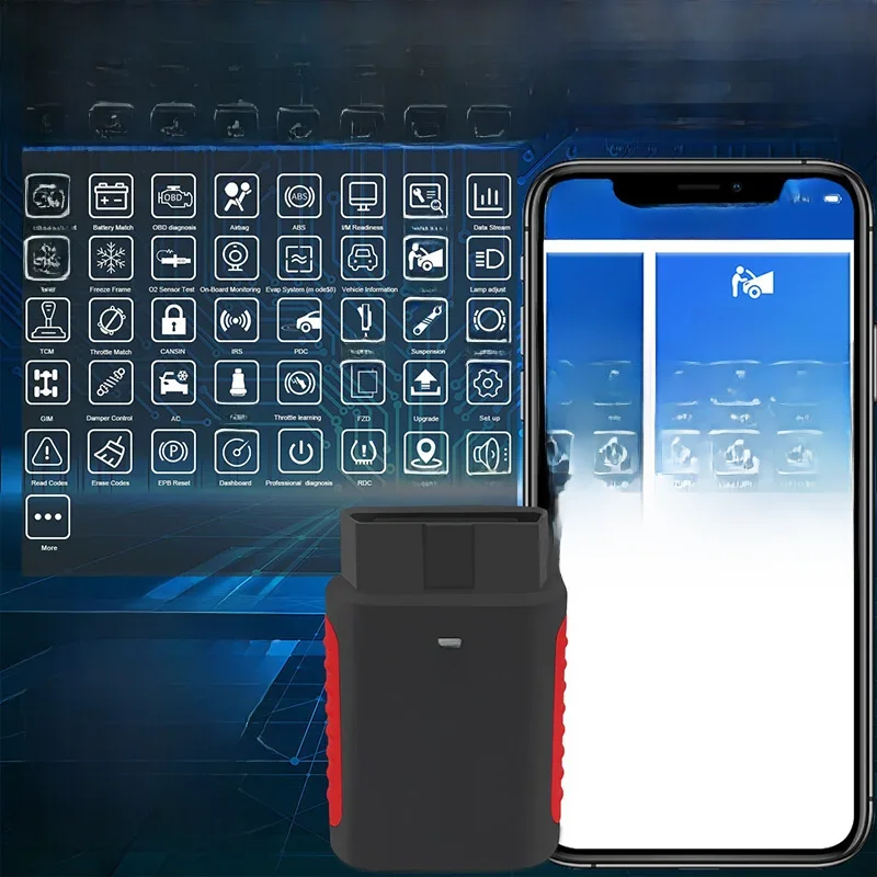 2026 KONNWEI KDIAG Kompletny Skaner Diagnostyczny Samochodowy Reset SAS EPB Serwis Programator ECU OBD OBD2 Narzędzie Diagnostyczne Samochodowe pk Thinkdiag MINI — zdjęcie 2