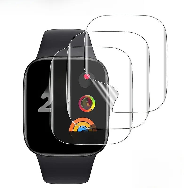 3/6 stücke Hydrogel Schutz Film Für Redmi Uhr 3 Aktive/Redmi watch3 Lite Uhr Weiche Klare Schutz