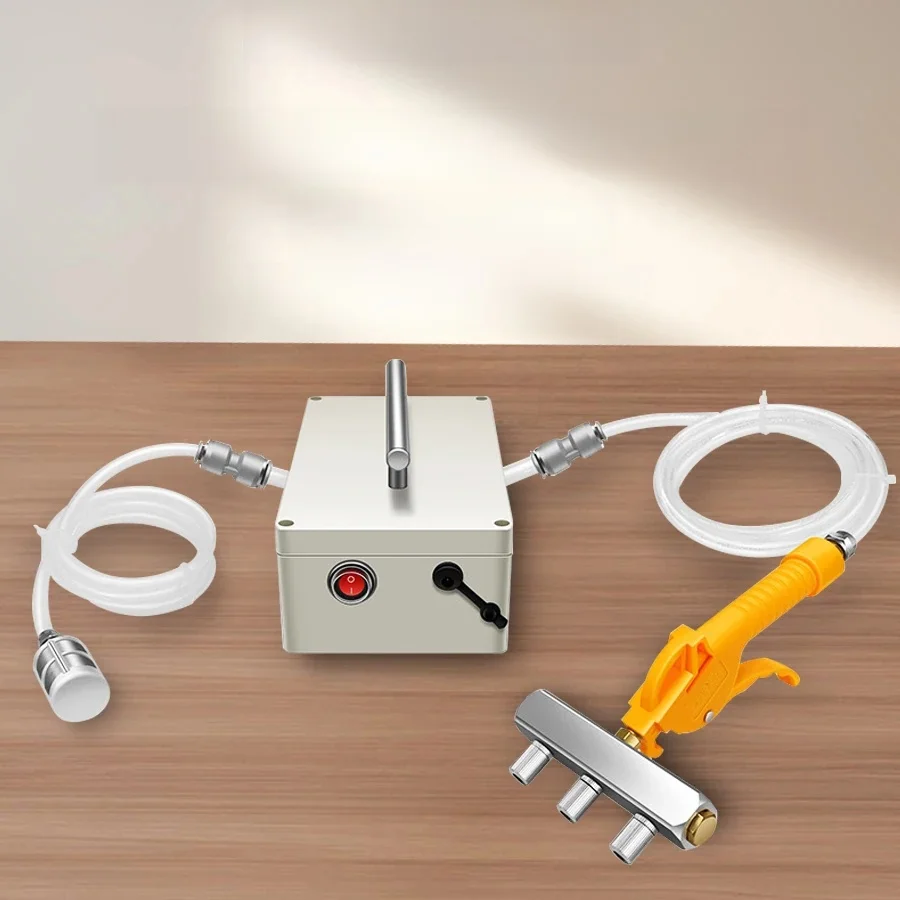 Electric Meat Pickling Machine Saline Injection Pump Meat Marinated Syringe Electric High Pressure Bacon Pump Gun Saline Syringe