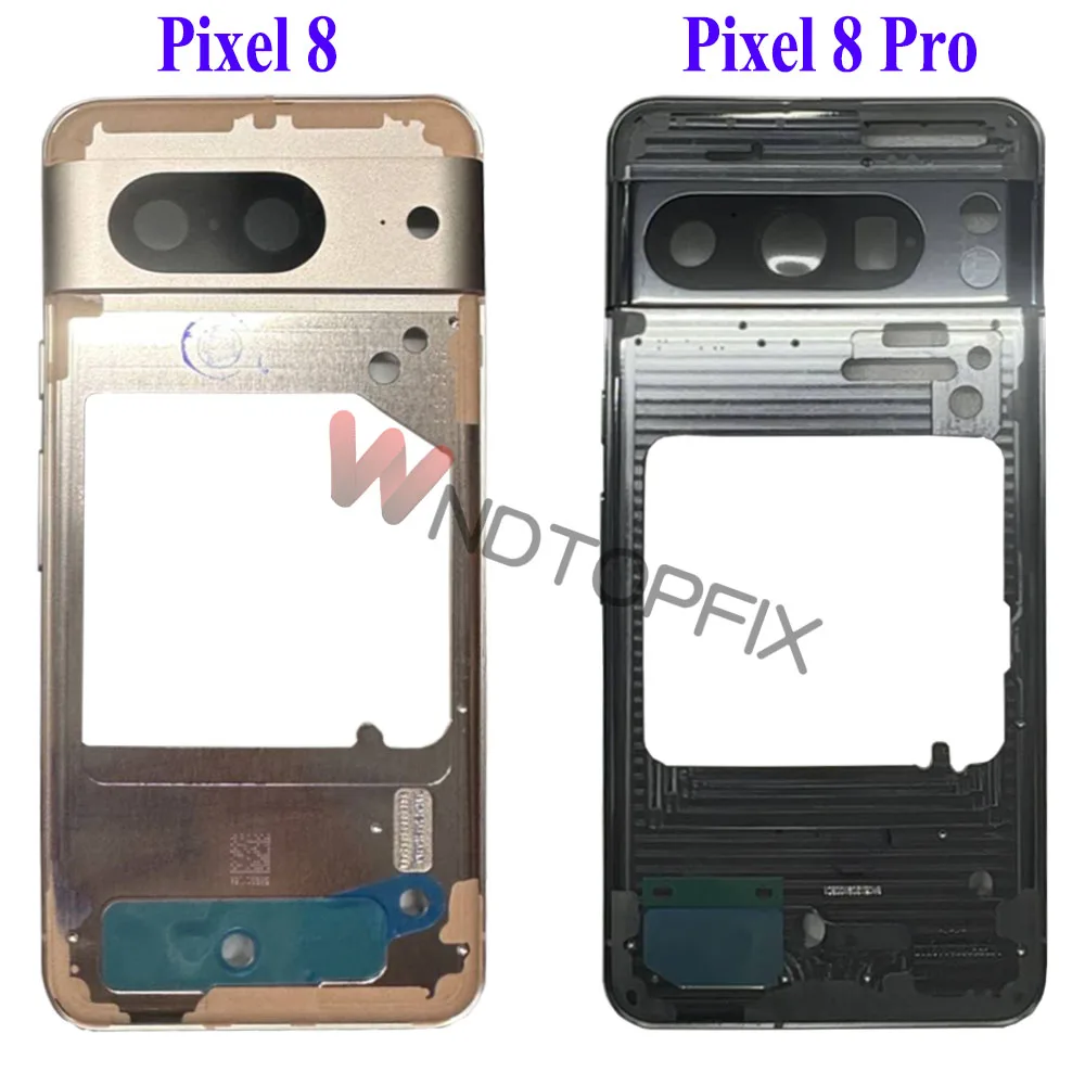 Housing Pixel 8 Pro Middle Frame LCD Bezel Plate Panel Chassis 6.2\