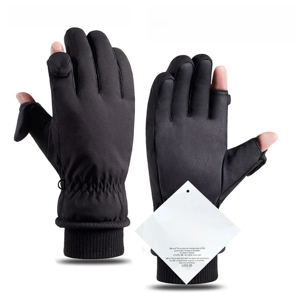 AliExpress NEWBOLER Men Winter Waterproof Cycling Gloves Outdoor Sports Running Motorcycle Ski Touch Screen Fleece