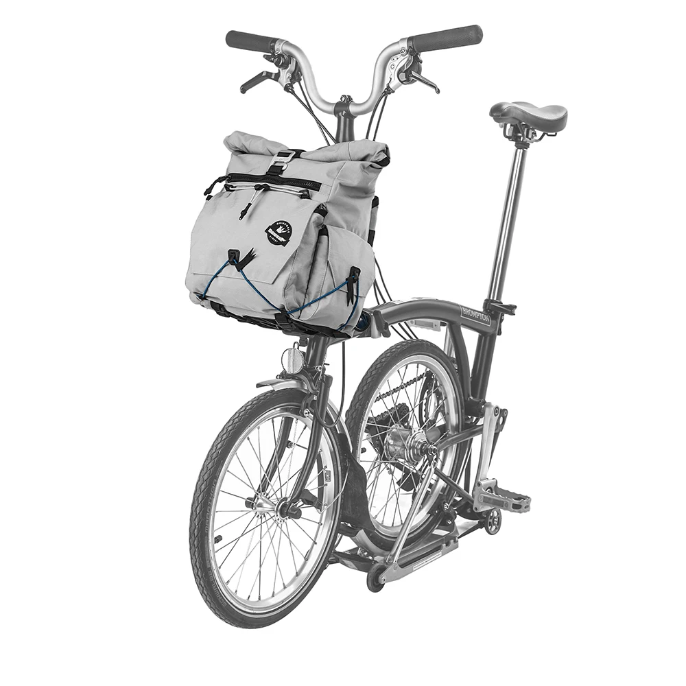 AliExpress Rhinowalk Folding Bike Handlebar Bag Quick-Release WaterProof Travel Storage Backpack For Brompton