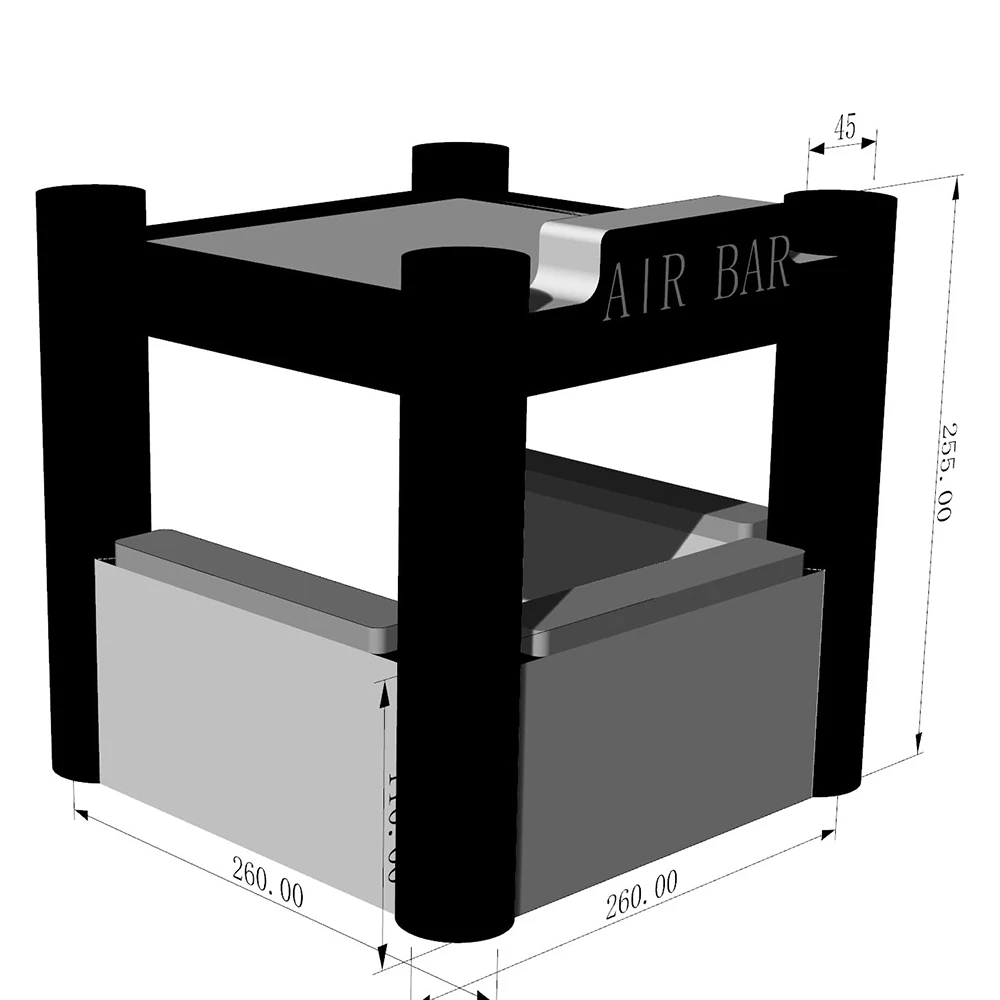 Outdoor Inflatable Pool Bar 8.5FT PVC Inflatable AIR BAR Pub House Blow Up Pool Bar for Adult Party, Backyard, Patio,Poolside