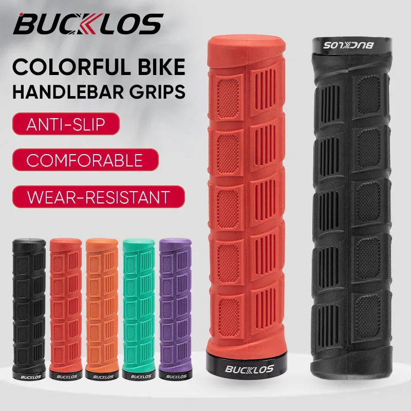 BUCKLOS poignées de vélo verrouillables poignée de guidon de vélo poignées de vélo antidérapantes Absorption des chocs poignées de VTT partie de vélo