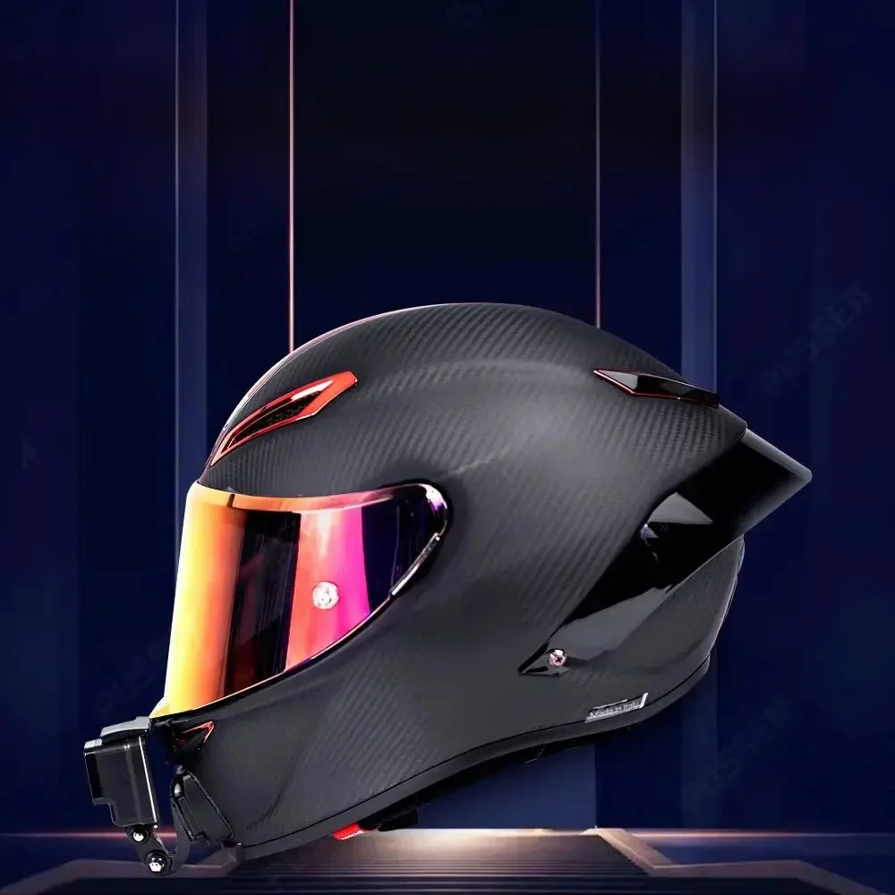 Uchwyt na brodę do kasku AGV Pista GP RR, wykonany z aluminium, przeznaczony do montażu kamer GoPro Hero 13, 12, 11, Insta360 X4, Ace Pro2, DJI Action 5pro i 4. — zdjęcie produktu 7