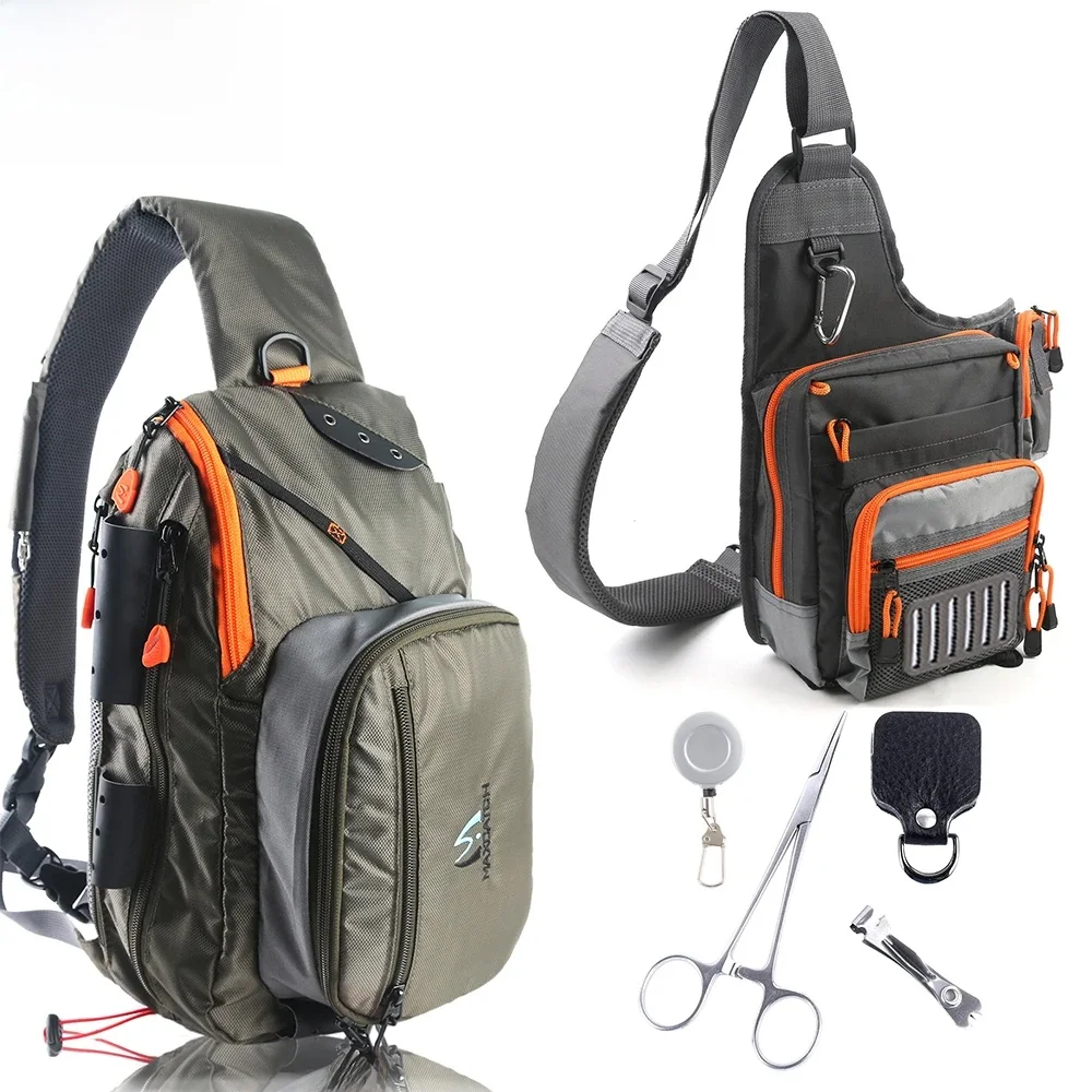 Maximumcatch Fly Fishing Sling Pack, 3-warstwowa torba wędkarska — zdjęcie 2