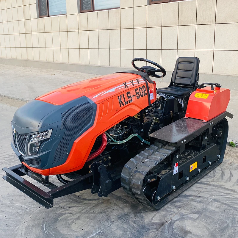 

Customization 50HP Crawler Tractor Functional Rubber Track Tractor with Accessories