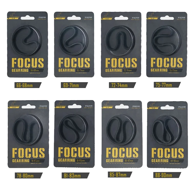 TILTA Naadloze Focus Gear Ring 360 Rotatie Follow Focus Ring 46.5-90 Voor SLR DSLR Camera Accessoires Tiltaing TA-FGR PRT