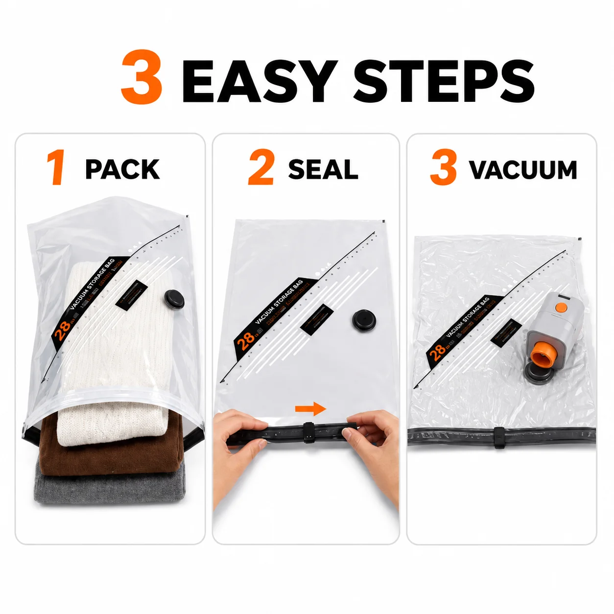 Cordless Vacuum Bag Pump 6