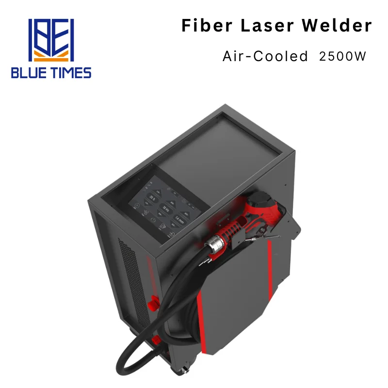 Bluetimes X3 X4 2500W 3000W Air-Cooled Fiber Laser Welding Machines Handheld Laser Welder for All Metal Precision Welding