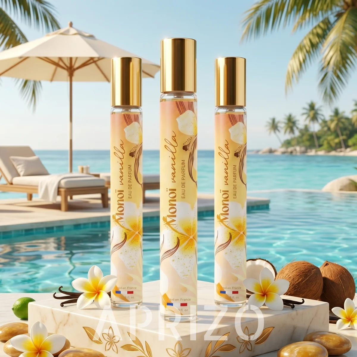 COLLECTION PLATINUM - MONOI VANILLA 35ML EAU DE PARFUM 3X35ML