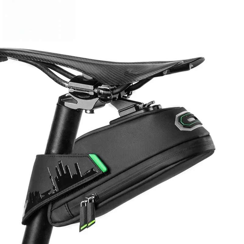 AliExpress ROCKBROS Cycling Rainproof Bicycle Bag Shockproof Bike Saddle Bag Shanghai Bicycle Rear Seatpost Panniers MTB Bike Accessories
