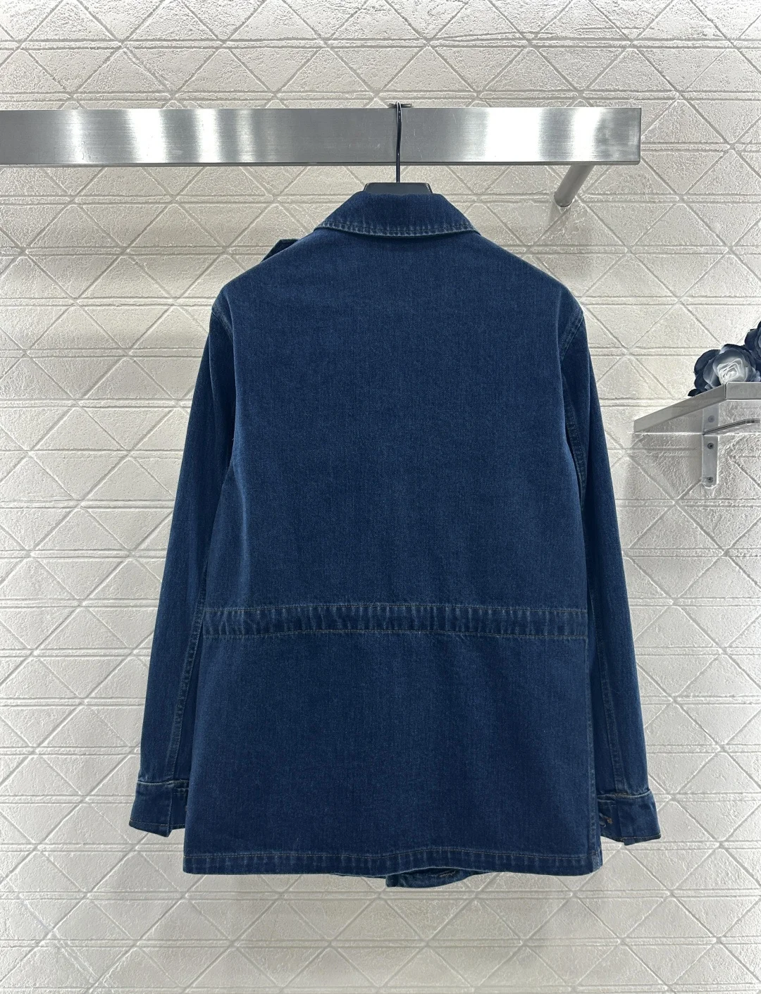 

25 autumn/winter new denim suit jacket women's trendy casual jacket high-end quality top