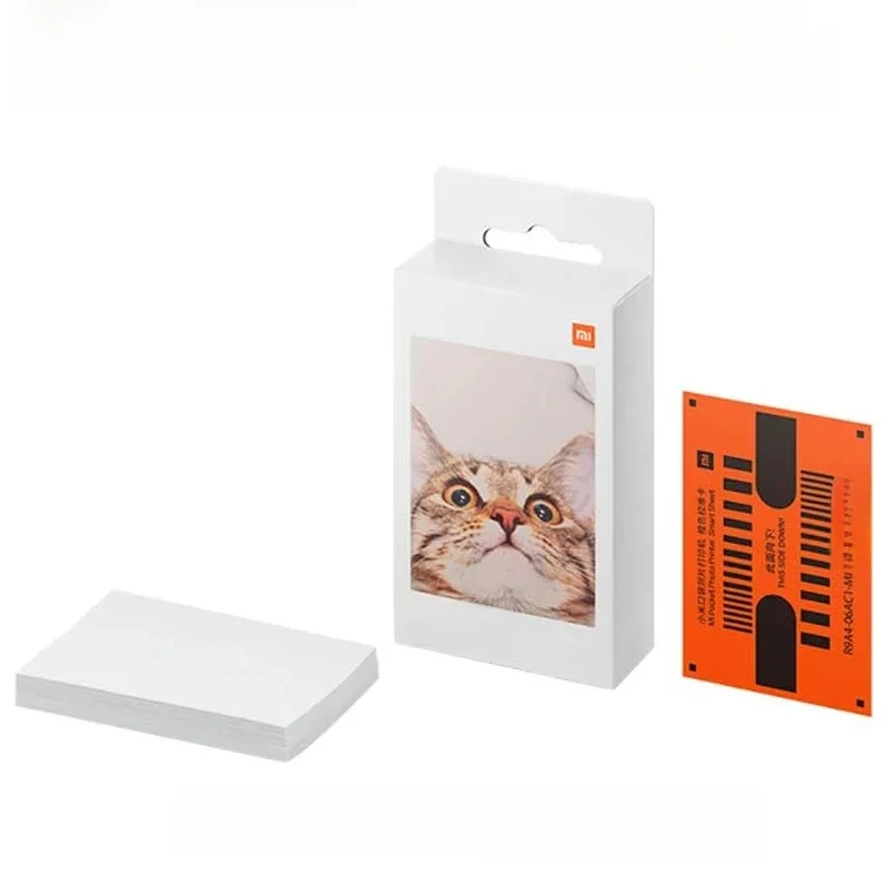 Mi przenośne arkusze papieru do drukarek fotograficznych ZINK samoprzylepne do drukarki fotograficznej XiaomiPocket 2x3 cala 20 arkuszy papieru do drukarek fotograficznych — zdjęcie produktu 7