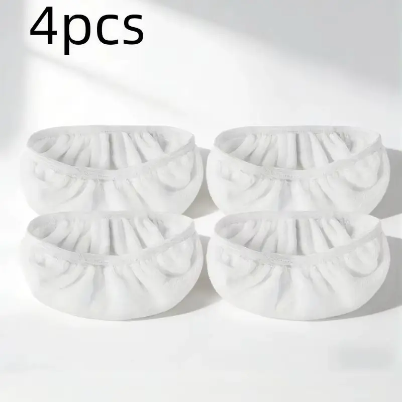 

Универсальные белые салфетки для уборки, 4 штуки в упаковке, для всех типов поверхностей ​ Впитывающая микрофибра, легко смывается, уменьшает время уборки.