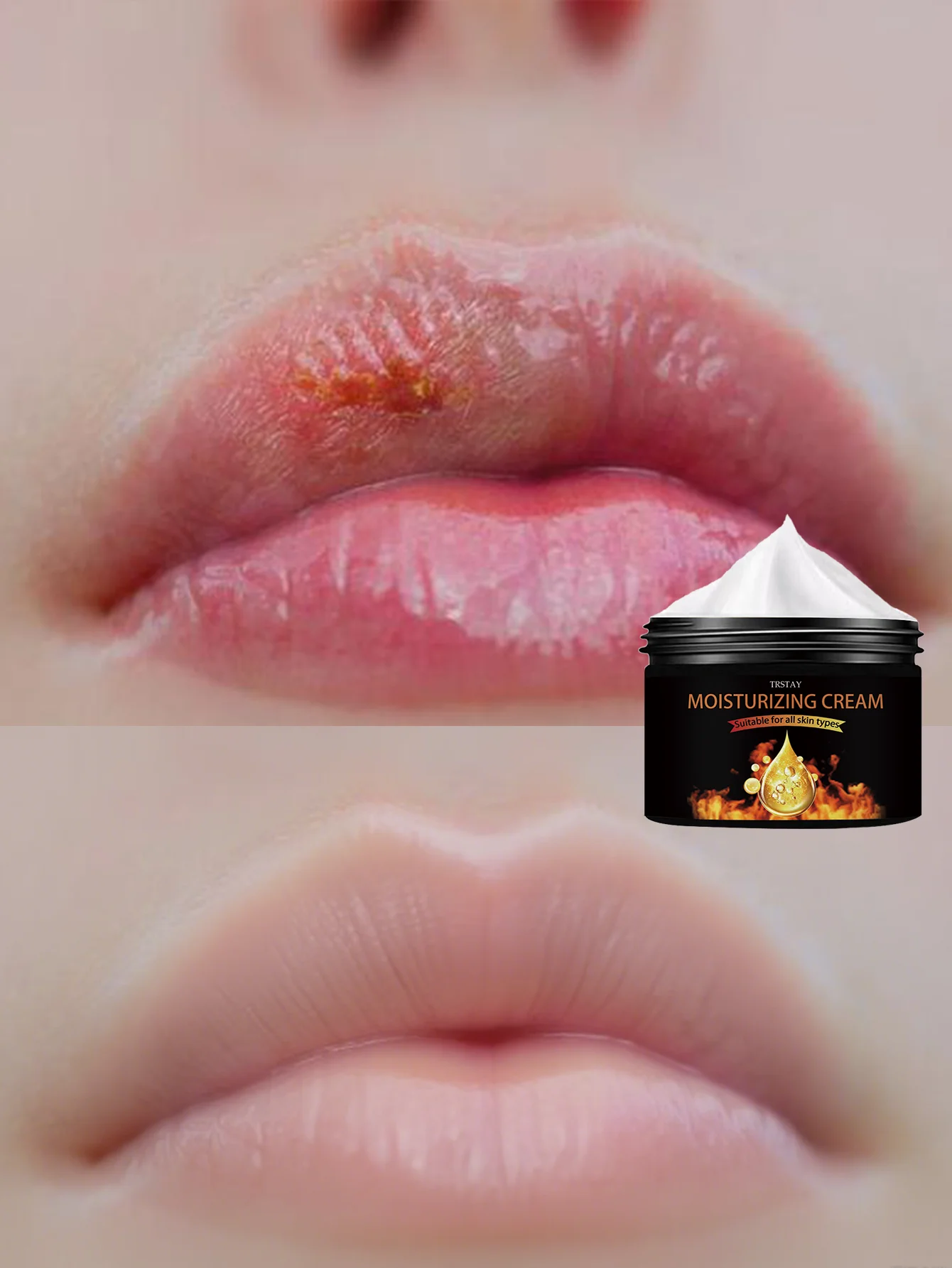 Hydrating Lip Balm Deep Nourishment Cream for Softening Lips Anti Dryness Care Treatment Moisturizing Lip Care Essential Long La - Image 4
