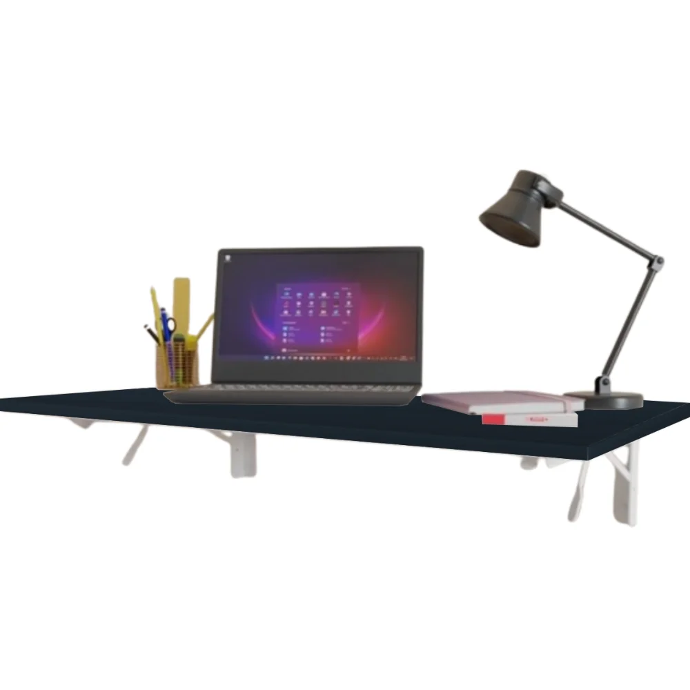 Multipurpose Wall Table Home Office Black