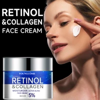 Retinol Wrinkle Remover Facial Serum Set Instant Firming Lift Anti-Aging Cream Fade Fine Lines Whitening Moisturizing Skin Care 5
