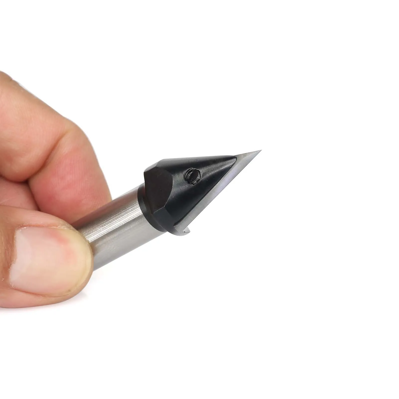 

Discarded 45 degree V-shaped knife Woodworking single-edged carving knife