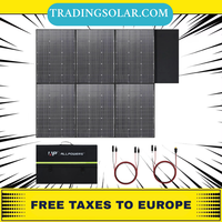 ALL-POWERS 600W Foldable Solar Panel High-Efficiency Solar Module Solar Charger with Solar Output for RV Off-Grid Boat Home Camp