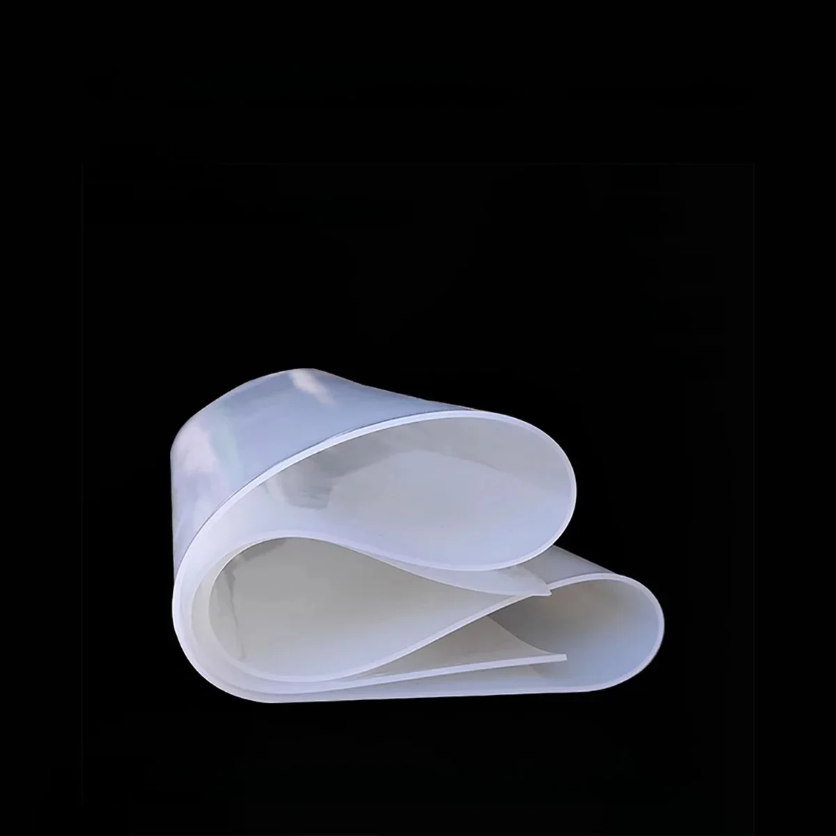 Feuille de caoutchouc de Silicone translucide, tapis en Silicone résistant aux hautes températures, industrie domestique 50x50 100x100 200x200 500x500 500x1000mm