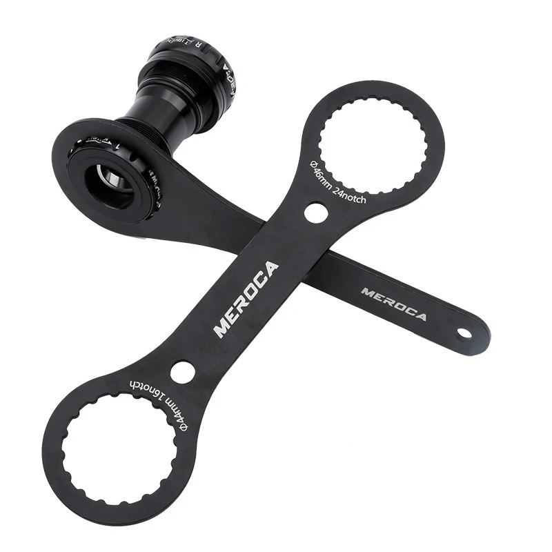 Bike Bicycle BB Wrench Bottom Bracket Tool Spanner Removal Installation Repair Aluminum Alloy BB44 BB46 BB49 BSA30