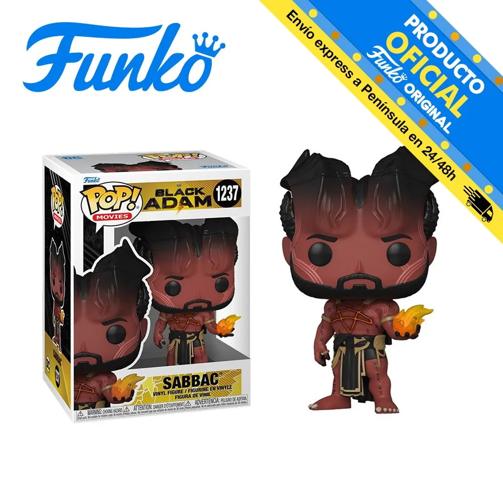 Funko Pop! Black Adam - Sabbac , 64194, 1237, original, original toys, decoration, boy, girl, new, with box, store, official