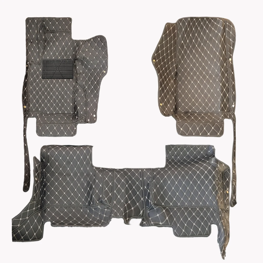 Tapis de sol de voiture en cuir PU, pour Mercedes Benz classe GLE 2018 – présente W167 C167 GLE350 400 450, accessoires d'intérieur automobile