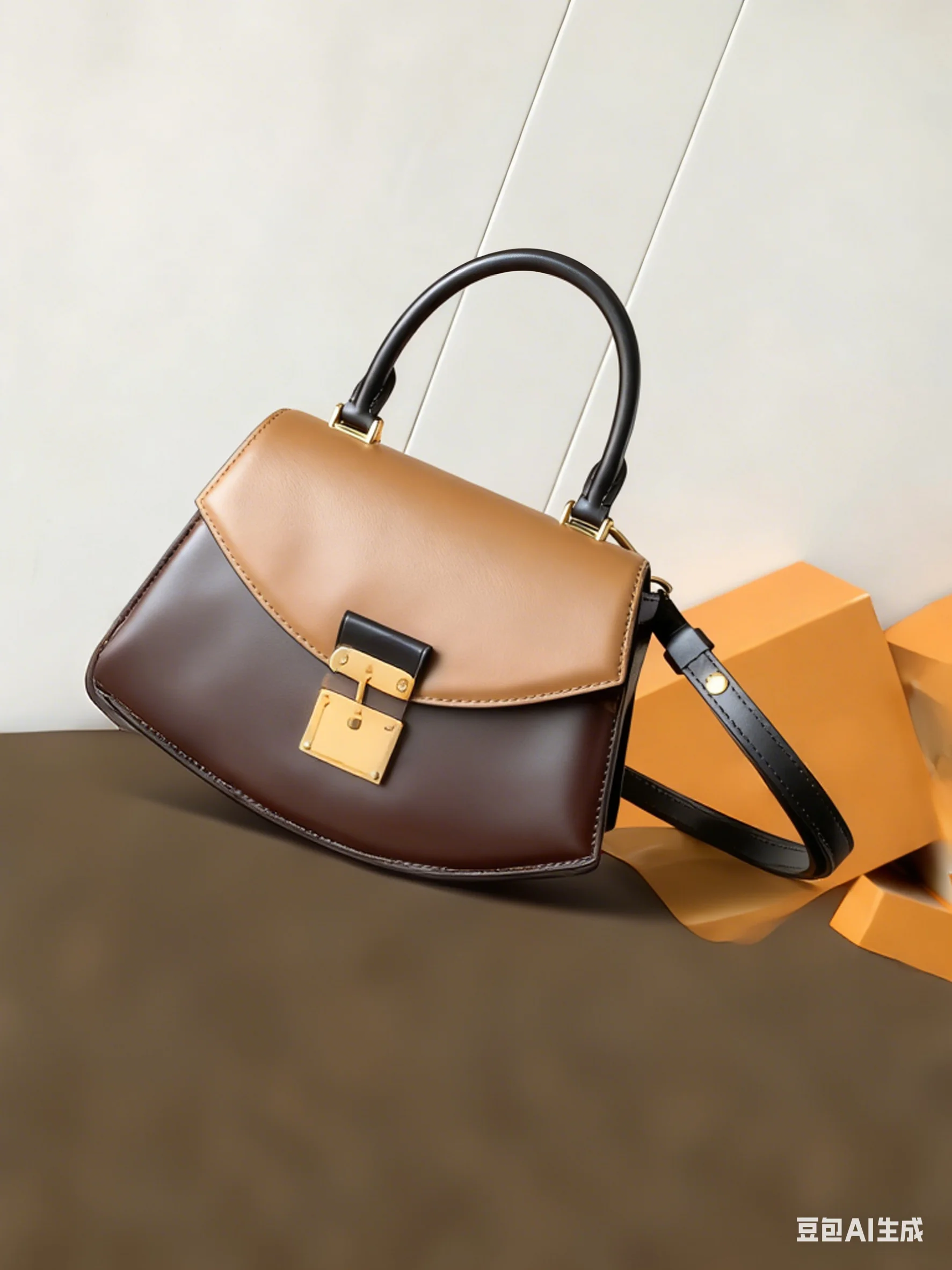 

2025 New Embossed Genuine Leather Crossbody Design Fashionable and Versatile Carry the Underarm Bag