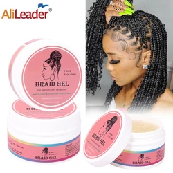 100G Braid Gel Extra Hold Braid Locs Gel Strong Hold Hair Gel For Baby Hair Styling Gel For Braiding Hair Styling Edge Control