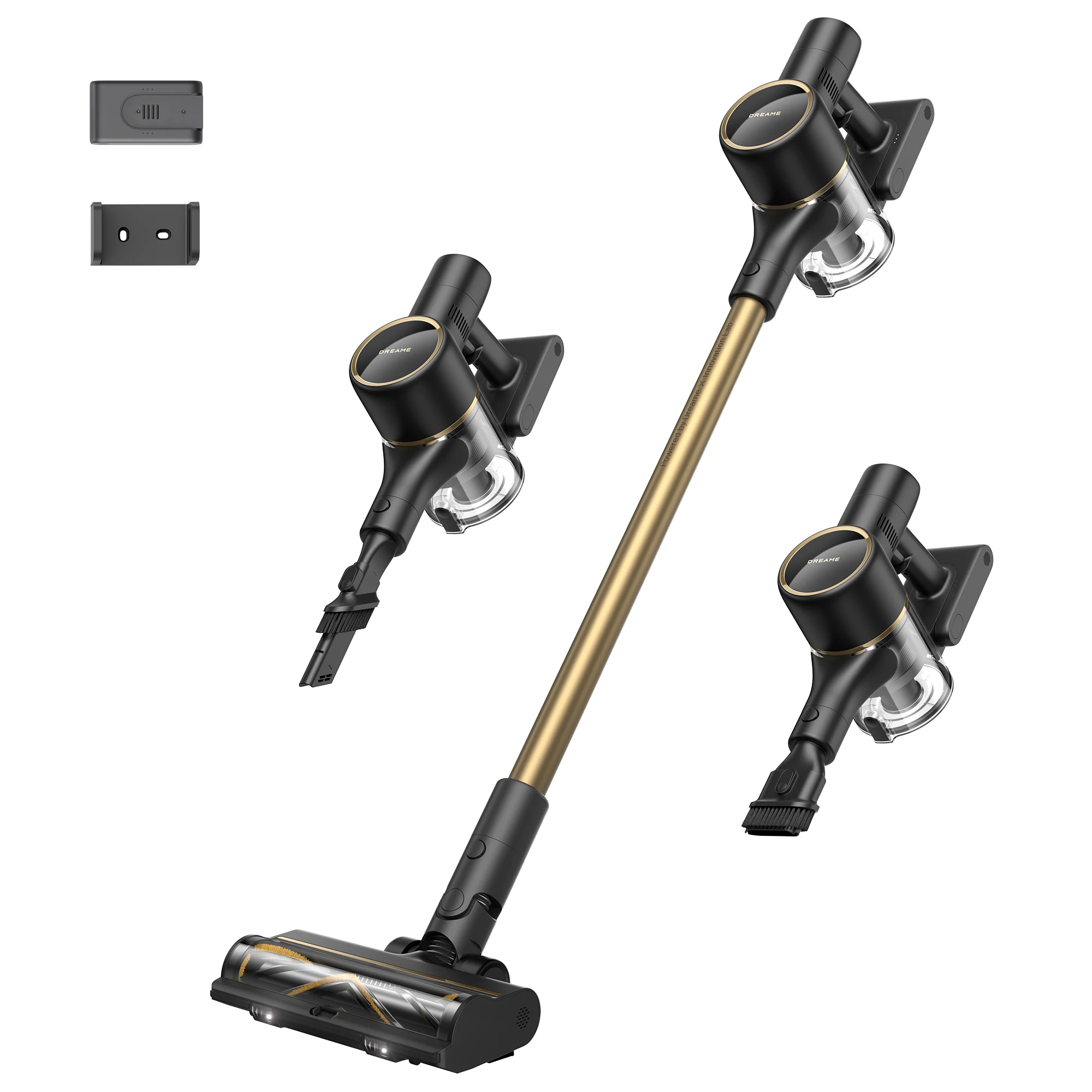 

Dreame CleanX W10 Cordless Stick Vacuum, 120AW Strong Suction, 5 Layer Filtration, Celeste LED Illumination, Hard Floor & Carpet Cleaning, 60 Min Battery Life, LED Screen, Versatile Attachments