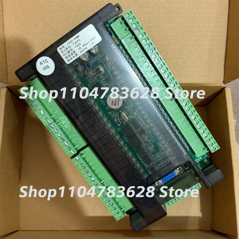 NEW FX3U-48MR  FX3U-48MT ， Add 485/clock ,RS-232+RS485