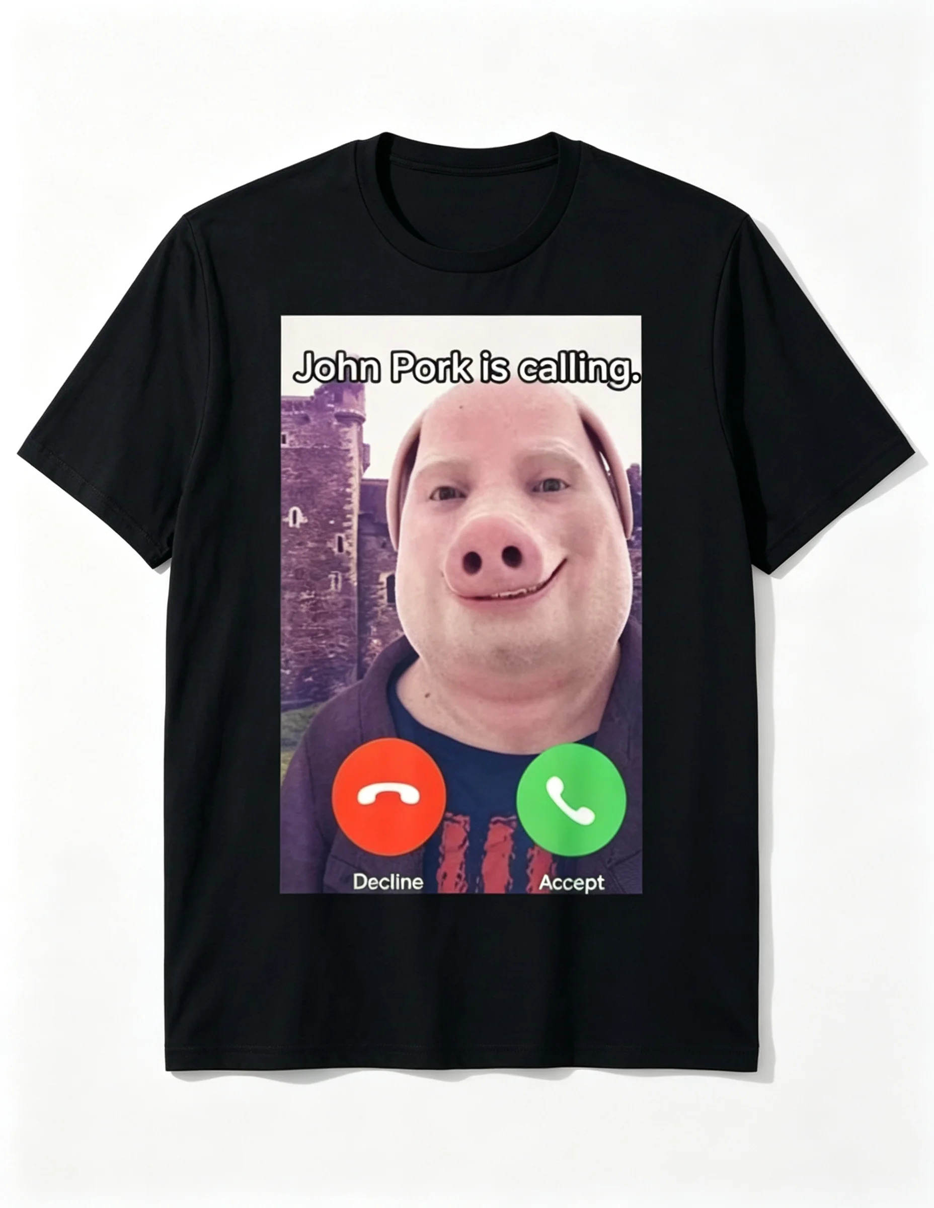Men's Funny Meme Graphic T-Shirt, 