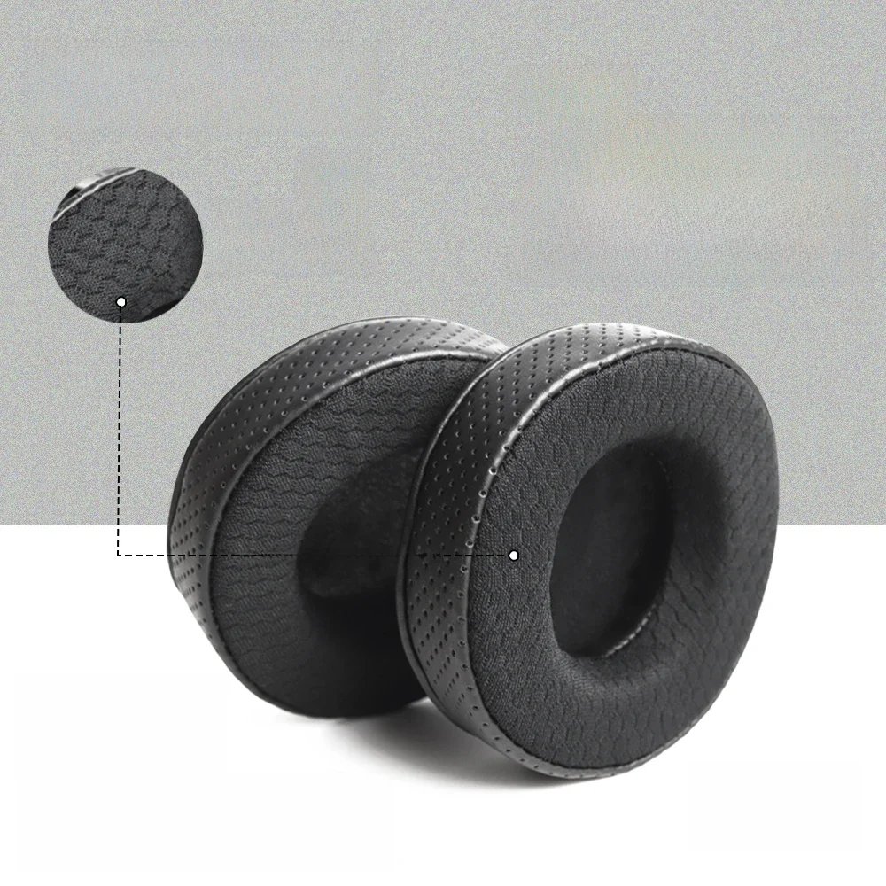 EarTlogis Technology-tkanina poszewki na poduszki 90mm 100mm 105mm 110mm 70mm skórzana wkładki do uszu dla Bluedio ISK Beyerdynamic AKG ATH JBL — zdjęcie 2