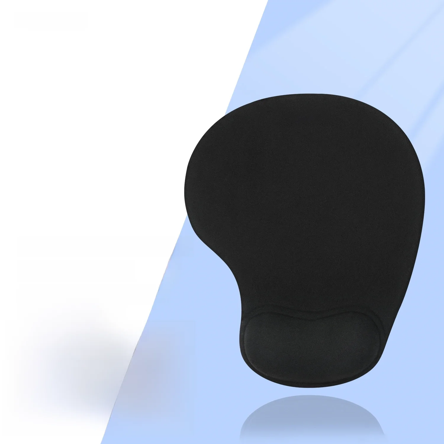 EXCO Ergonomic Mouse Pad with Silicone Wrist Support Rest Comfortable Mousepad Non-Slip PU Base for Pain Relief Computer Office